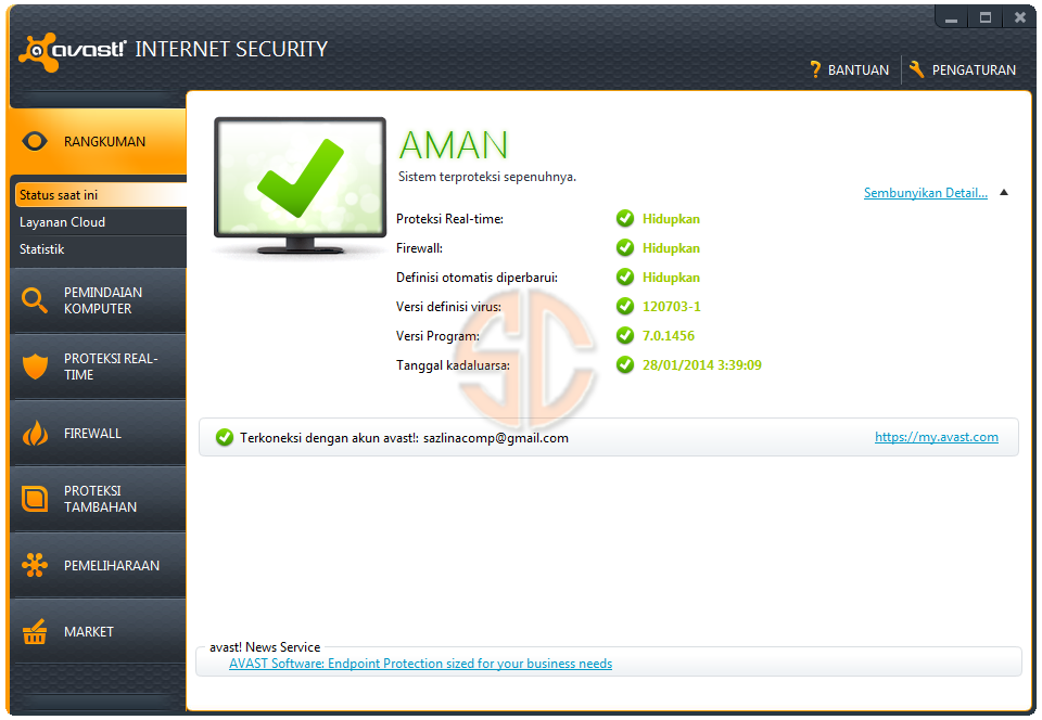avast internet security download free